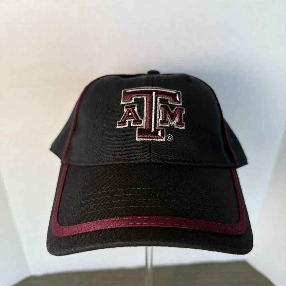 Texas A&M Aggies NCAA Hat Cap Strap Back OSFA Black